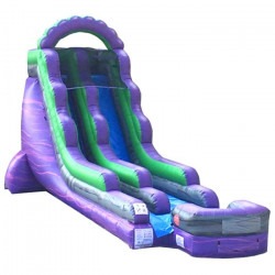 20' Purple Crush Marble Water Slide
