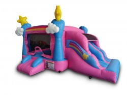 Mini Enchanted Bounce Slide Mini Enchanted Toddler Bounce House Slide
