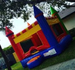 Rainbow Castle Bounce House