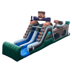 Pixel20Obstacle 1749503355 big20O 1772675046 1 48 ft Minecraft Pixlated Obstacle